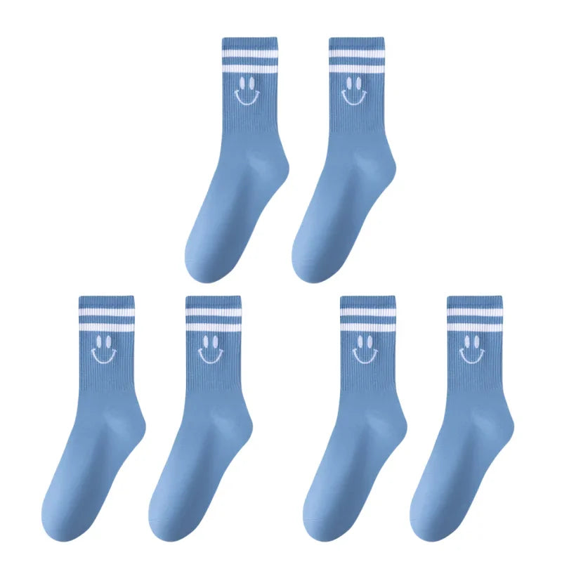 Kit Smile de Algodão – 3 pares de meias