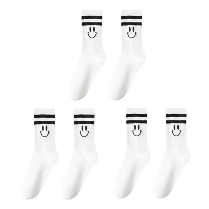 Kit Smile de Algodão – 3 pares de meias