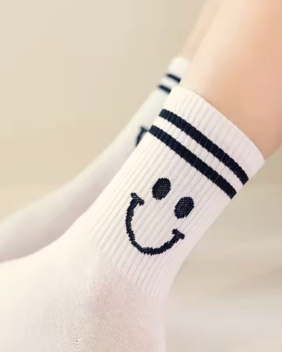 Kit Smile de Algodão – 3 pares de meias