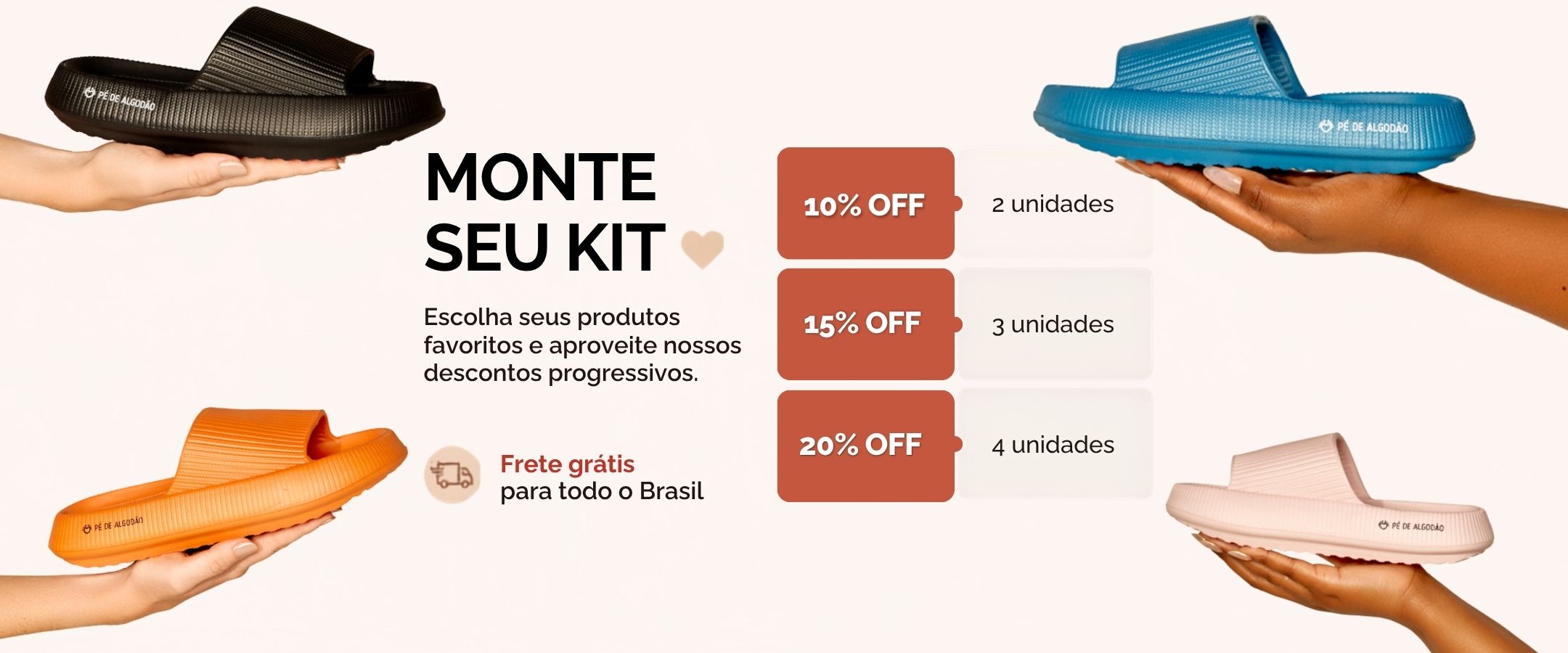 Monte seu kit Pé de Algodão