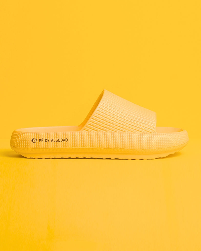 Sandália Anatômica Pé de Algodão - Amarelo