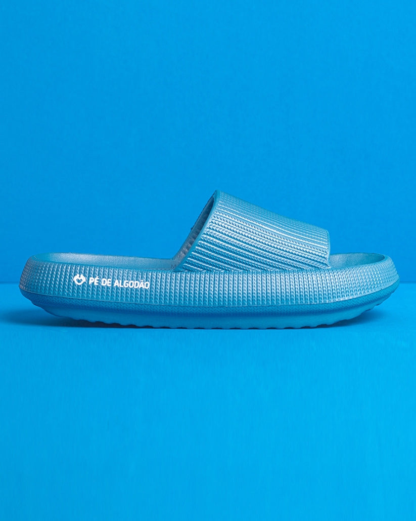 Sandália Anatômica Pé de Algodão - Azul