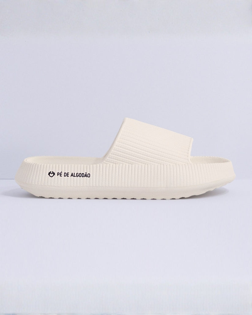 Sandália Anatômica Pé de Algodão - Branco