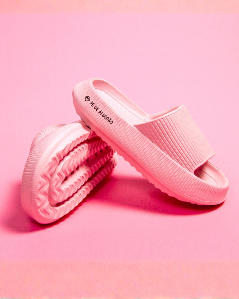 Sandália Anatômica Pé de Algodão - Detalhes leveza