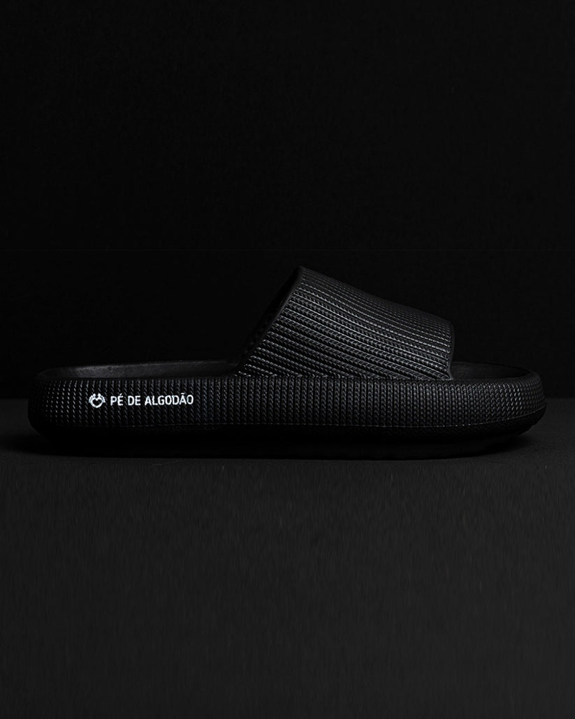 Sandália Anatômica Pé de Algodão - Preto